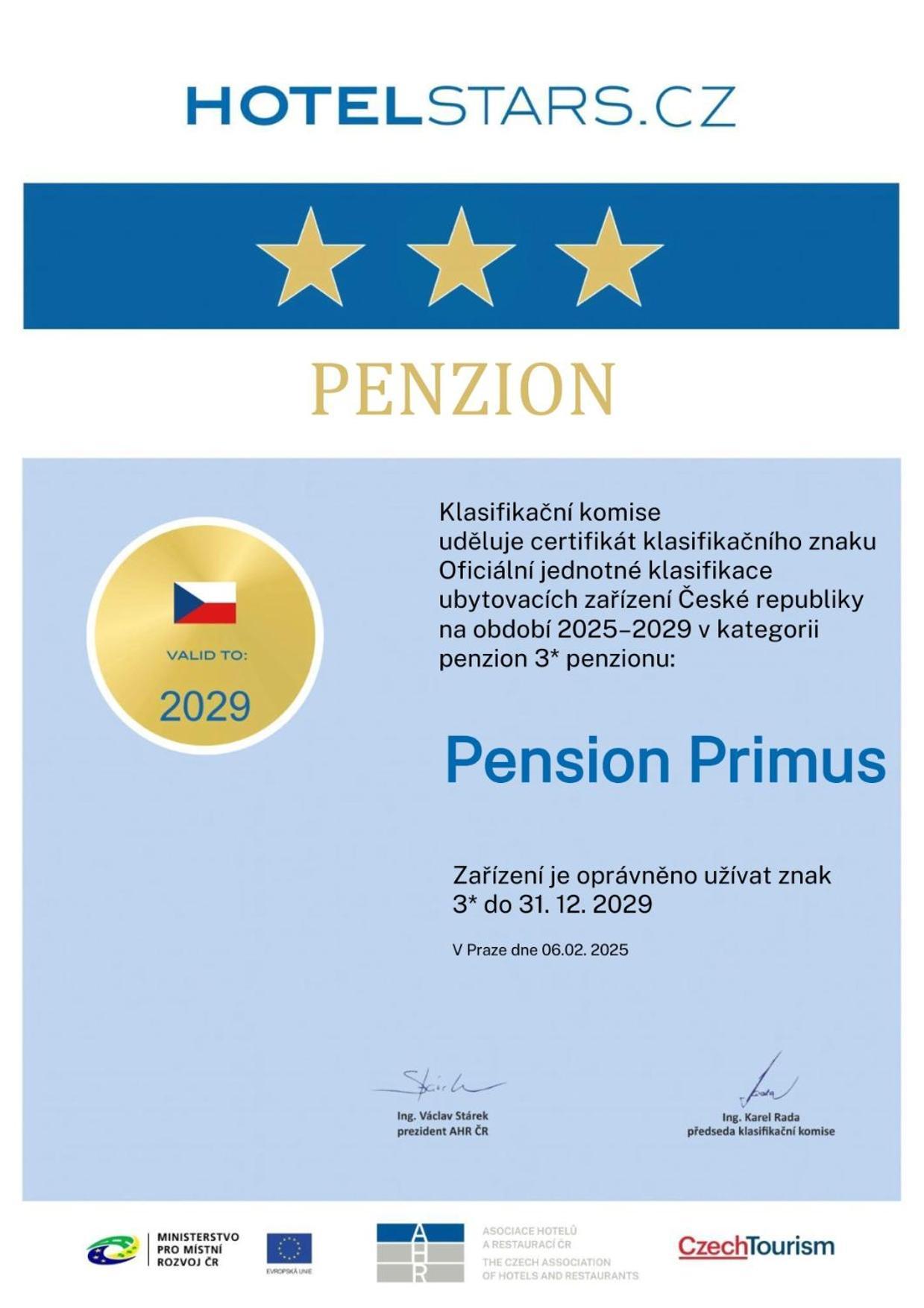 Pension Primus Beroun  Extérieur photo